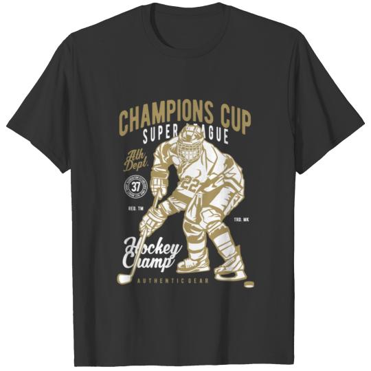 CHAMPIONS CUP HOCKEY T-shirt