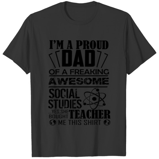 Social Studies Teacher Dad Mug T-shirt