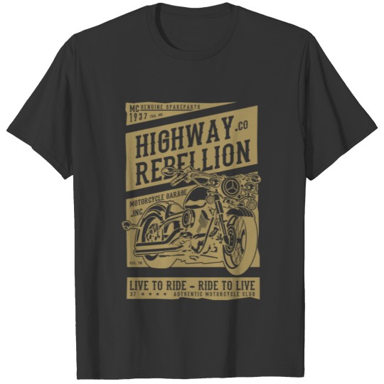 HIGHWAY REBELLION T-shirt
