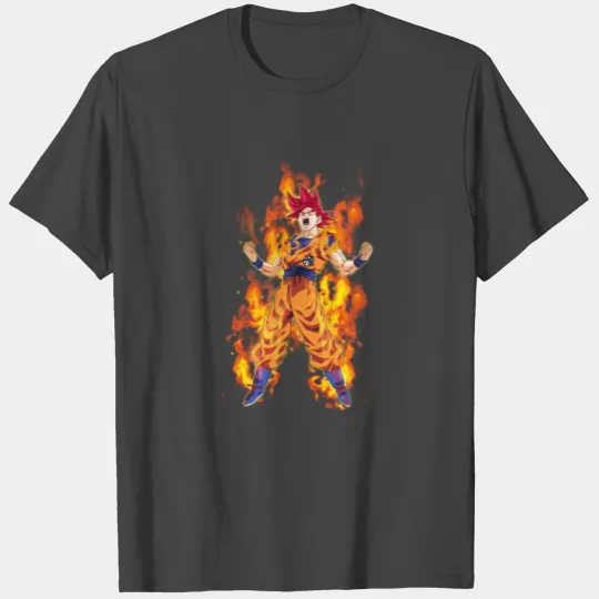 Goku Super Saiyan God T Shirts