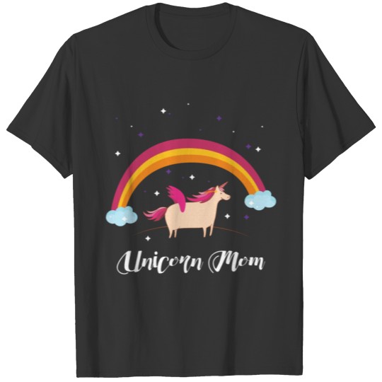 Unicorn mom Mother Of birthday Girl T Shirts