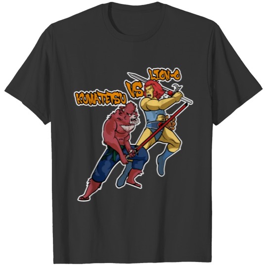 Kumatetsu VS Lion-o T-shirt
