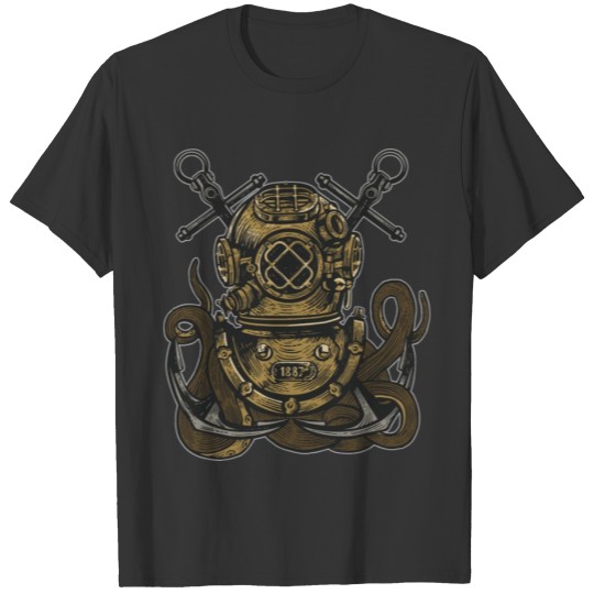 Diver Octopus T-shirt