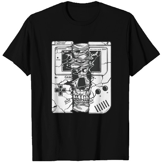 Gameboy Skull T Shirts