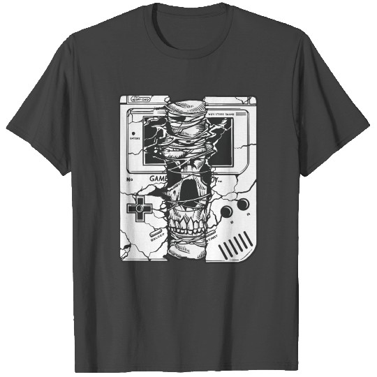 Gameboy Skull T Shirts