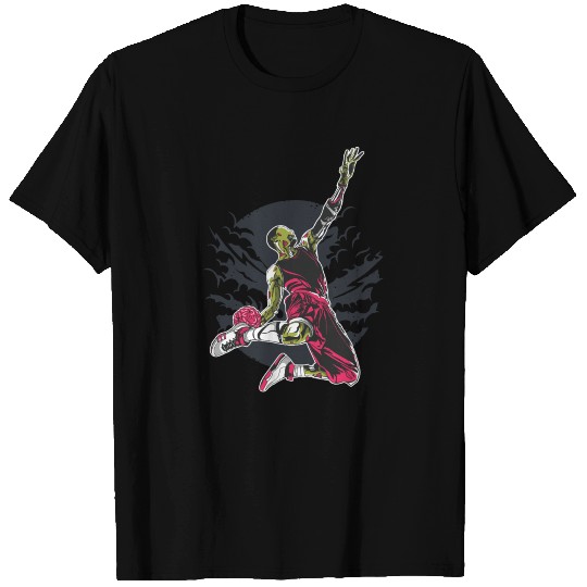 Zombie Slam Dunk T Shirts