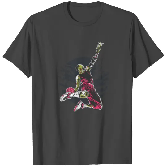 Zombie Slam Dunk T Shirts