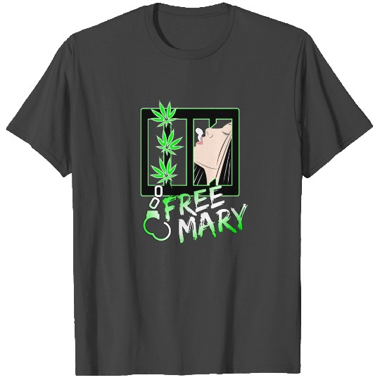free Mary Jane (Cannabis) T Shirts