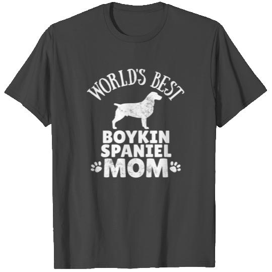 Boykin Spaniel Dog Owner Cool Dog Mom Gift Idea T Shirts