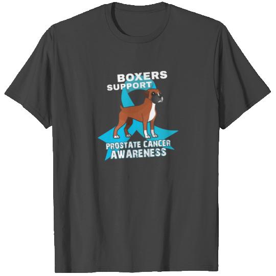 Boxers Support Prostate Cancer Awareness T Shirts