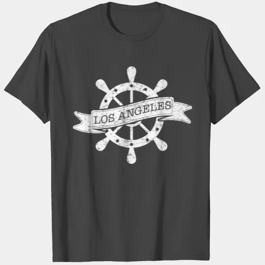 Los Angeles Wheel Los Angeles Port Fisherman T Shirts