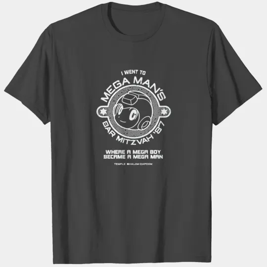 Mega Man s Bar Mitzvah T Shirts