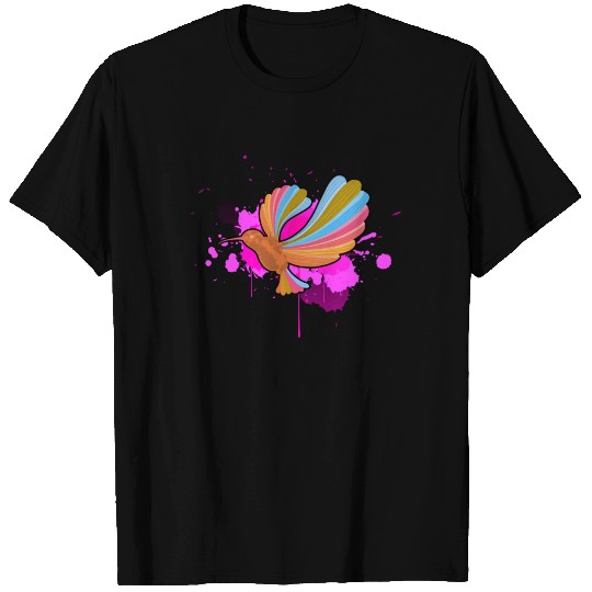 Hummingbird Colorful T Shirts