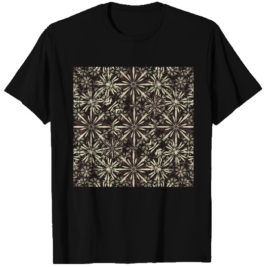 Luxury Dark Floral Print T Shirts