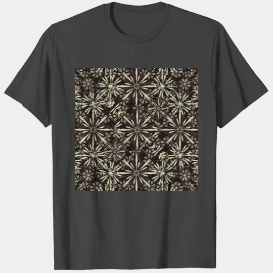 Luxury Dark Floral Print T Shirts
