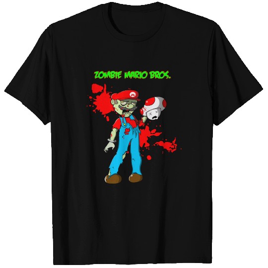 Zombie Mario Bros T Shirts