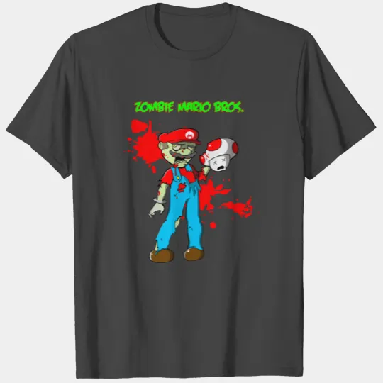 Zombie Mario Bros T Shirts