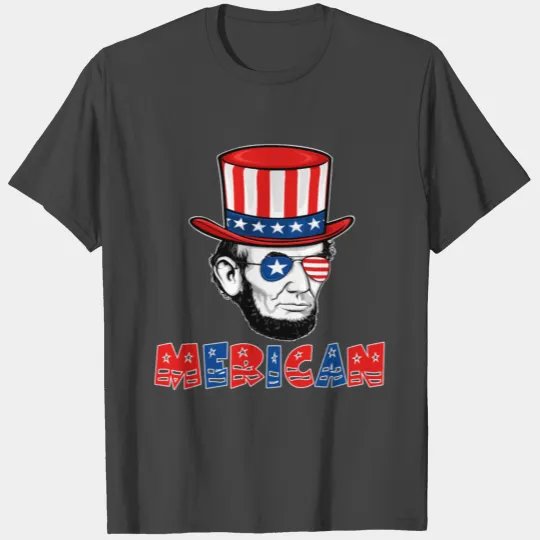 Merican Abraham Lincoln T Shirts
