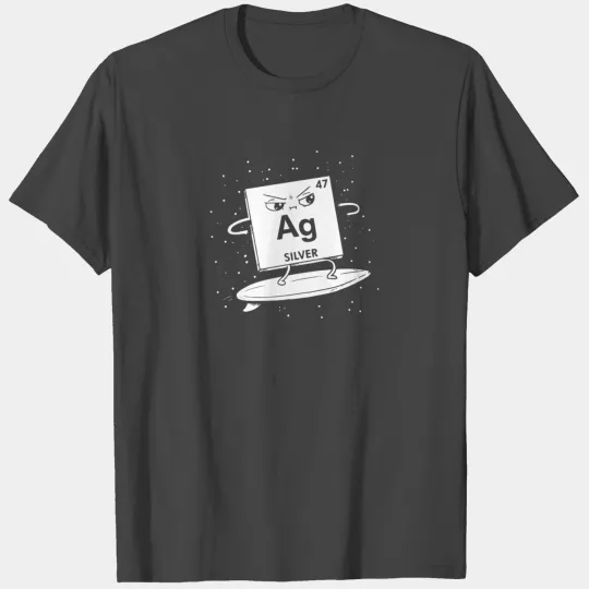 Element of Silver Surfer Funny Science T Shirts