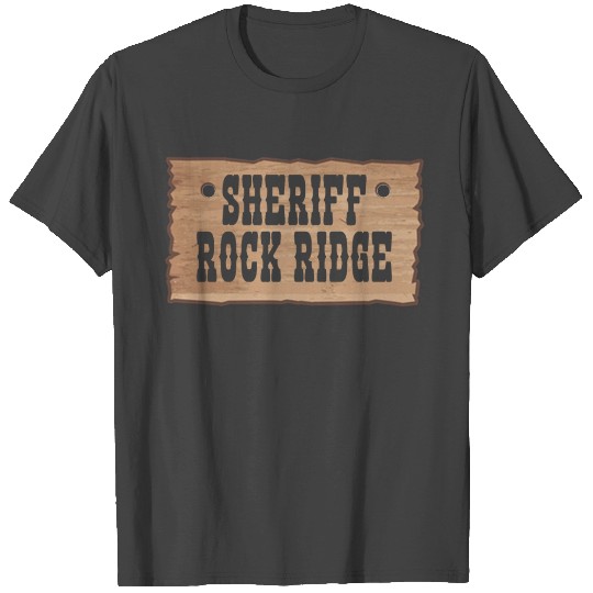 Blazing Saddles - Sheriff Rock Ridge T Shirts