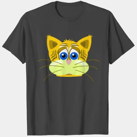 sad cat T Shirts