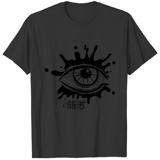 splatter eye T-shirt