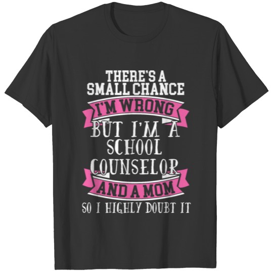 School Counsler T-shirt