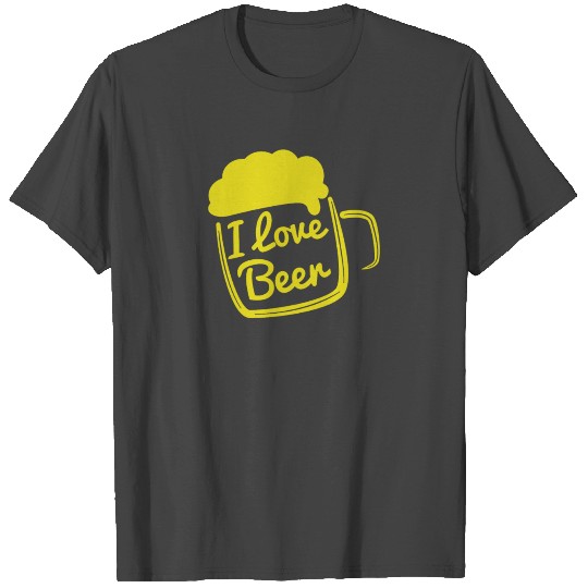 I love beer T Shirts