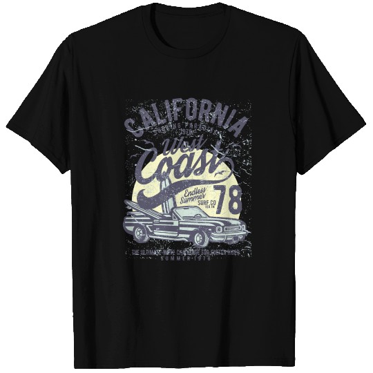 California West Coast | Convertible | Surfer T Shirts