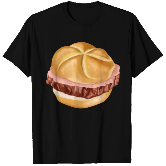 Bavarian meat loaf in bread roll T Shirts