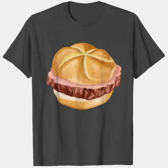 Bavarian meat loaf in bread roll T Shirts