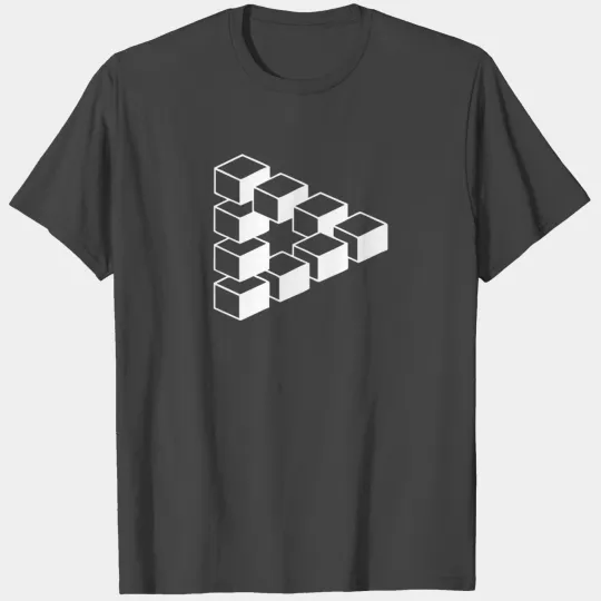 Sheldon Dreieck Big Bang Theory Triforce Illusion T Shirts