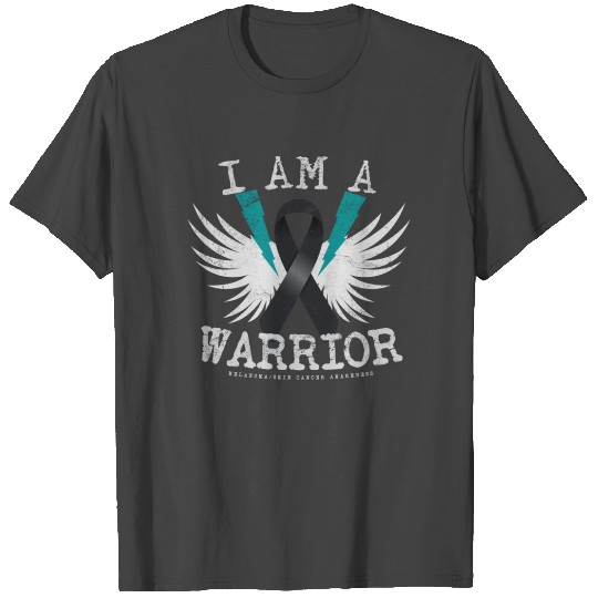 I Am Warrior - Melanoma Skin Cancer Awareness T-sh T Shirts