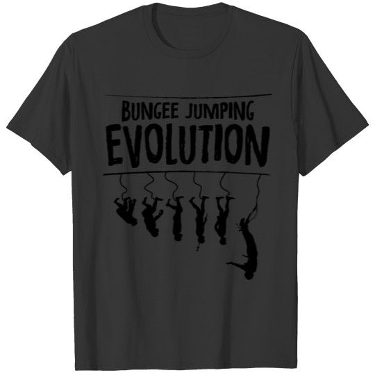 Bungee Jumping Evolution - T-shirt T-shirt