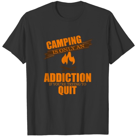 Camping Gift Outdoor Forest Tent Excursion Camping T-shirt