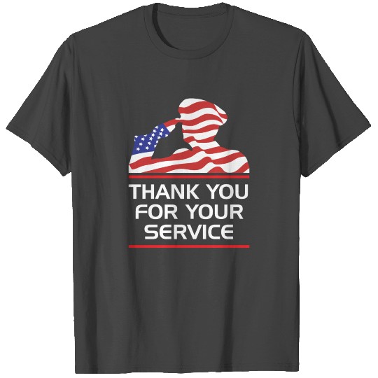 Thank You For Your Service Memorial Day Gifts T Shirts