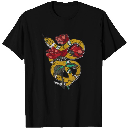 The Rose Snake T Shirts