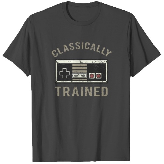 Classically Trained Retro Video Games T Shirts