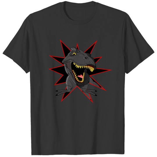 Cartoon Tyrannosaurus Trex T Shirts