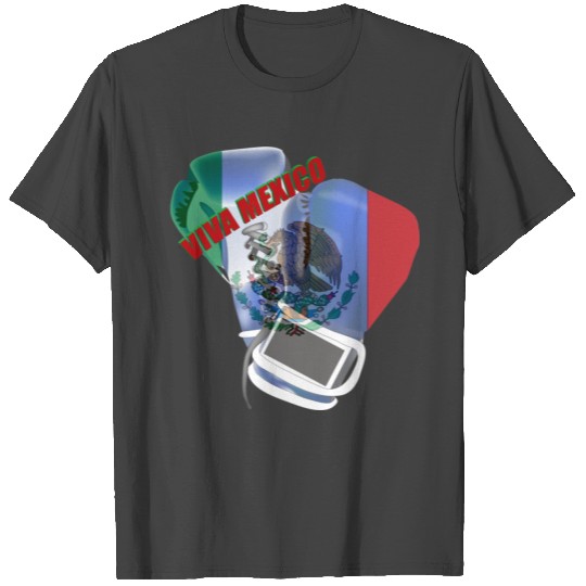 Mexico Mexican Boxer Boxing Sports T Shirts
