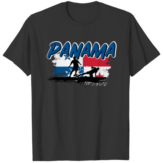 Panama Soccer Futbol Tshirt for Panamanian Fans T-shirt