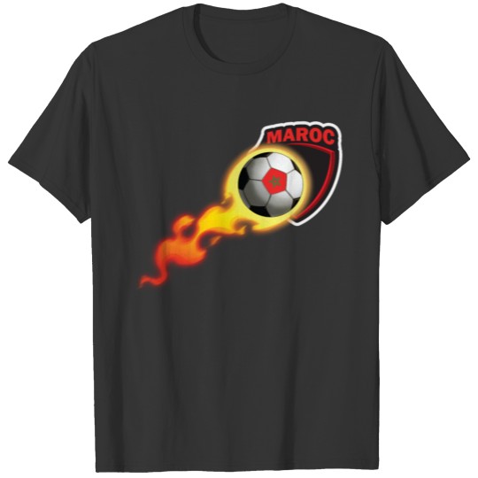 Morocco Maroc Soccer Tshirt for Moroccan Fans T-shirt