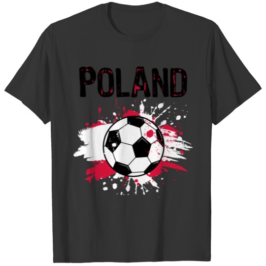 Poland Soccer Shirt Fan Football Gift Funny Cool T-shirt