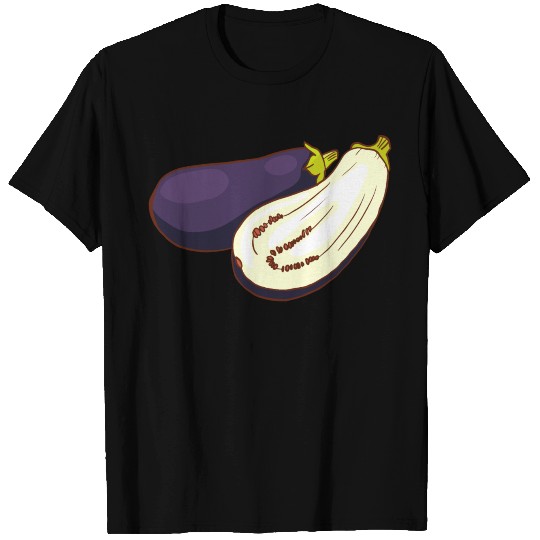 Aubergine Eggplant Brinjal T Shirts