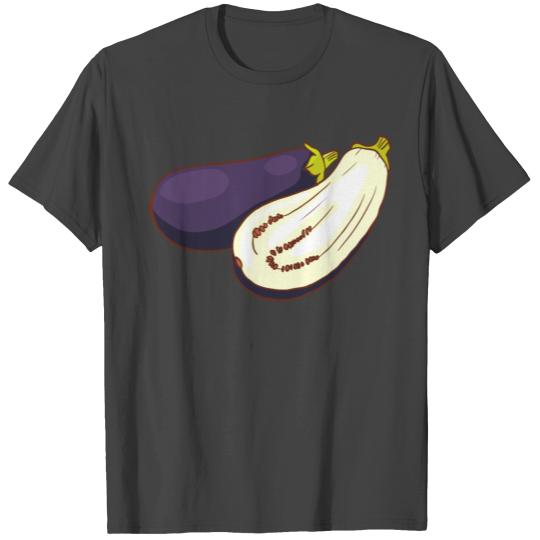 Aubergine Eggplant Brinjal T Shirts