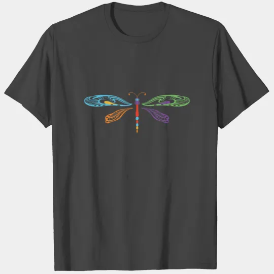 Dragonfly Insect Renewal Symbol Art T Shirts
