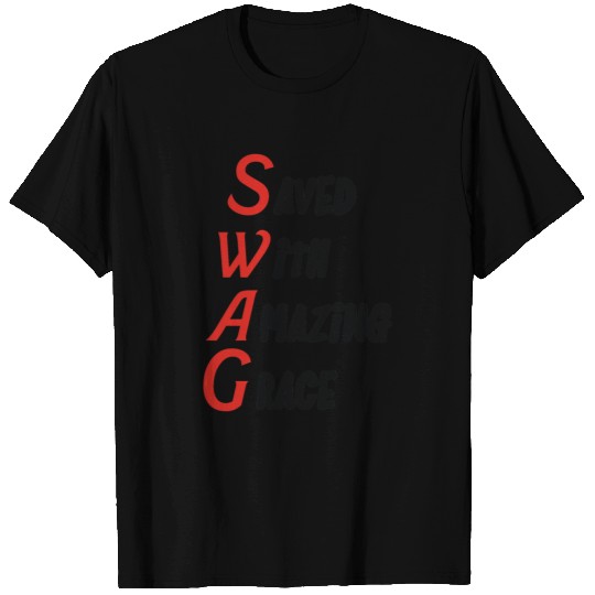 Saved With Amazing Grace T Shirts