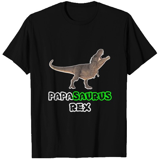 PAPASAURUS REX Father's day Gift T Shirts