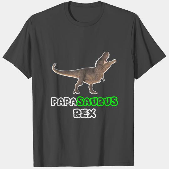 PAPASAURUS REX Father's day Gift T Shirts