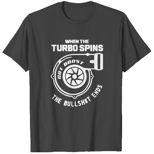 TURBOCHARGER TURBO SKYLINE NISSAN MUSCLE CAR GARRE T Shirts